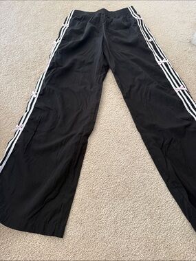 Honey Peace Black Bow Track Pants Size Medium